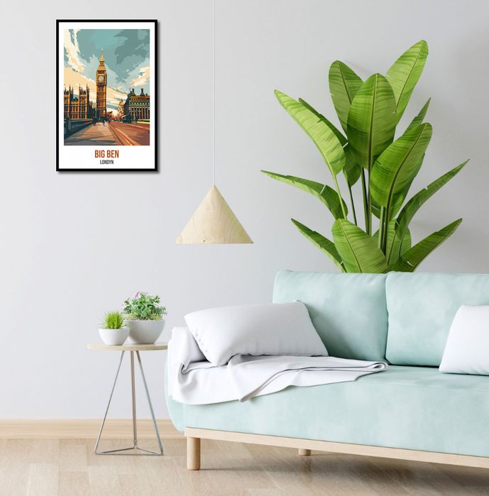 Plakat 40x60cm Big Ben