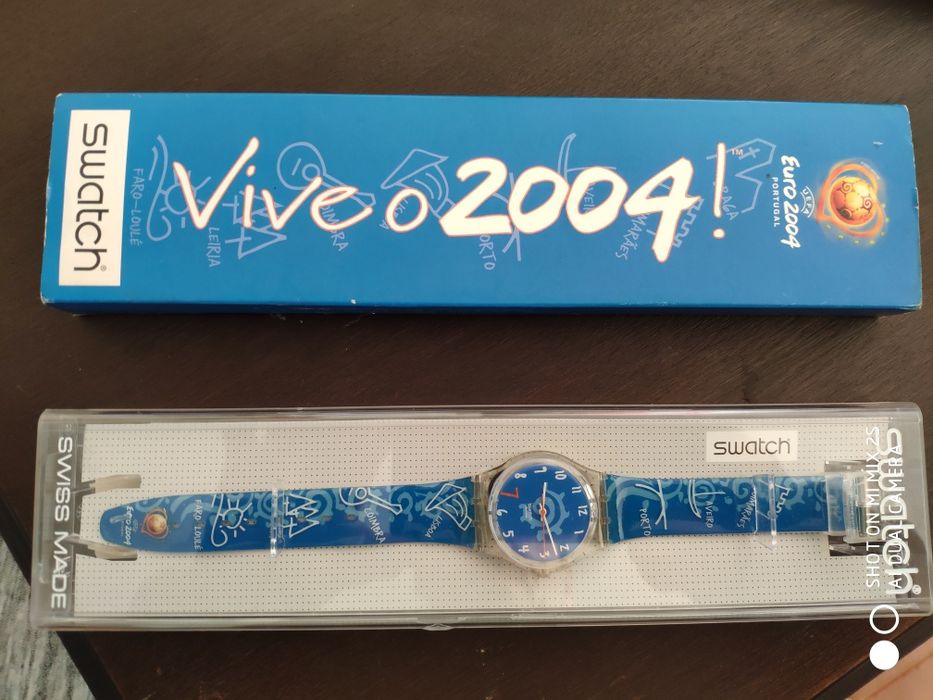 Relogio Swatch euro 2004
