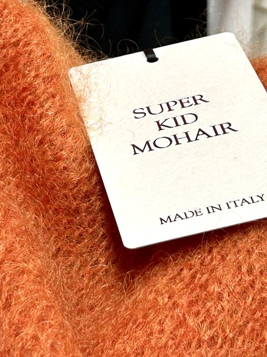 Свитер королевский мохер - 80%, тёплый, нарядный, Италия