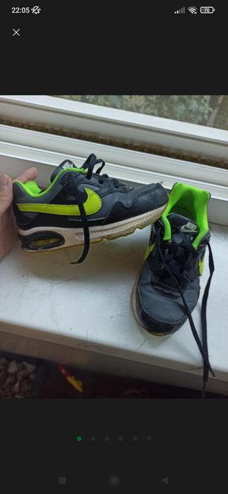 Кожаные кроссовки nike air max skyline для девочки или мальчика