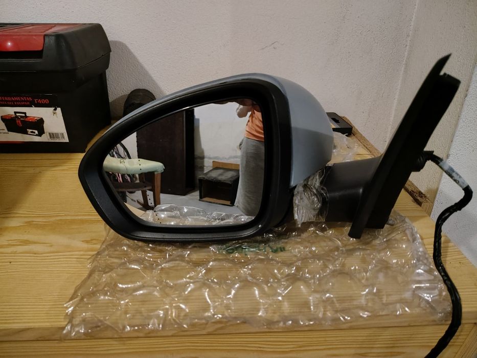 Retrovisor danificado