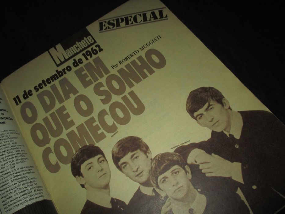Revista Manchete 1587 Beatles