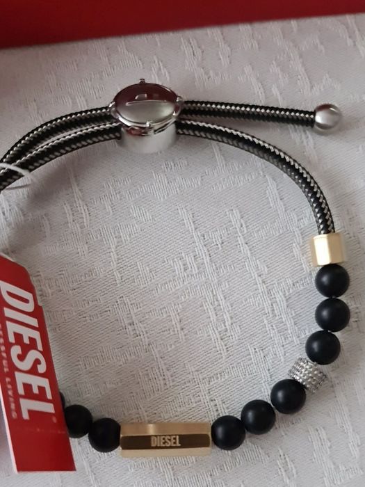 Bransoletka męska diesel.