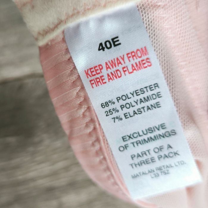 Бюстгальтер розовый 90е