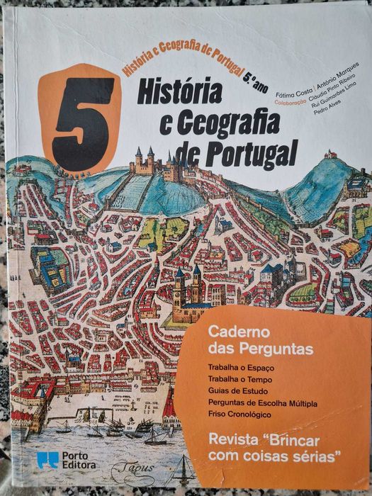Caderno Atividades História e Geografia, Porto Editora, 5ºano