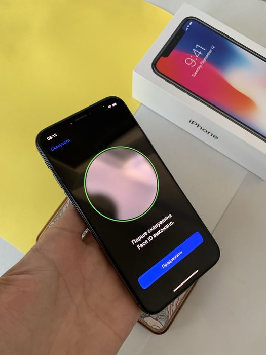 Iphone X 64gb Grey 100% батарея