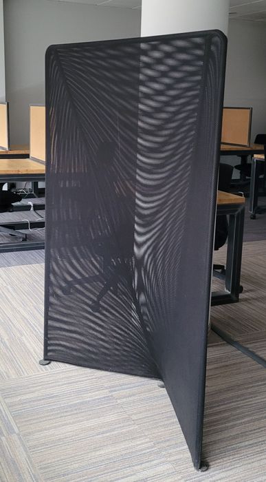 Parawan, Ścianka Mobilna, Ekran - SIMPLIC S1-75 - FMB BALMA - czarny