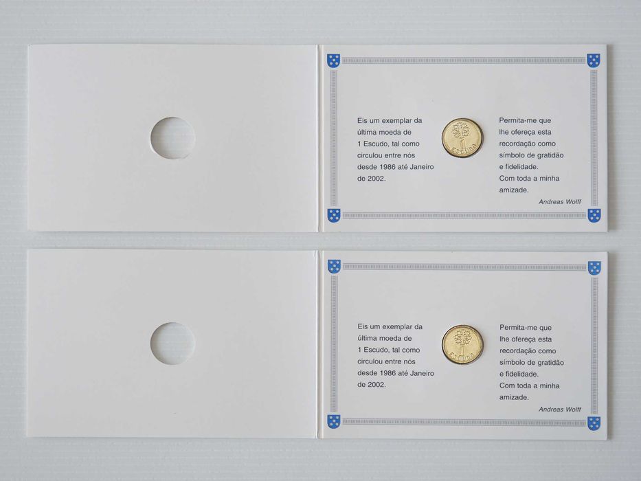 A Última Moeda de 1 Escudo Colecções Philae