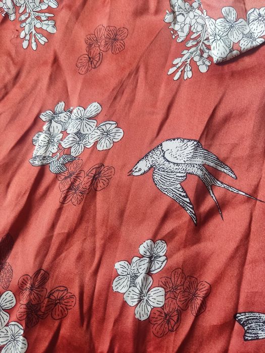 Kimono w kwiaty ptaki Góra Bluzka