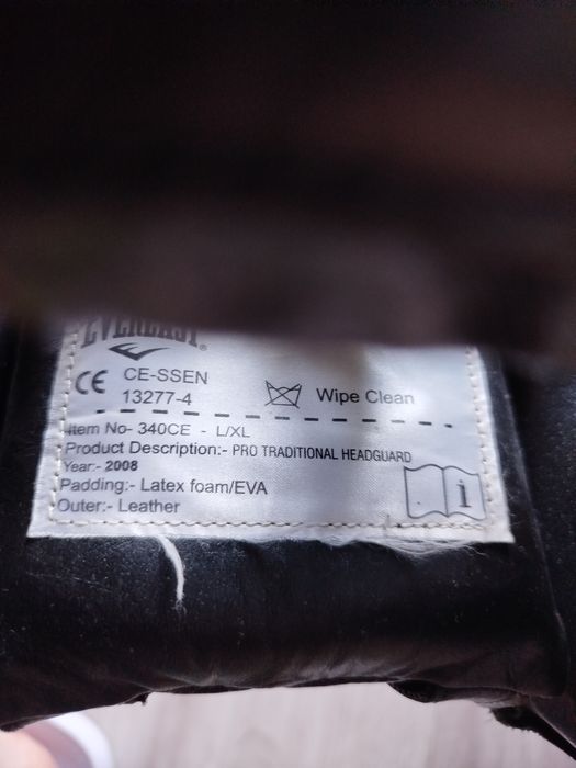 Kask/ ochraniacz bokserski l/xl Everlast
