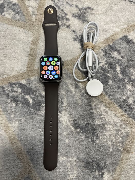 Apple Watch 7-45mm Stainless Steel: 7 800 грн. - Смарт-часы