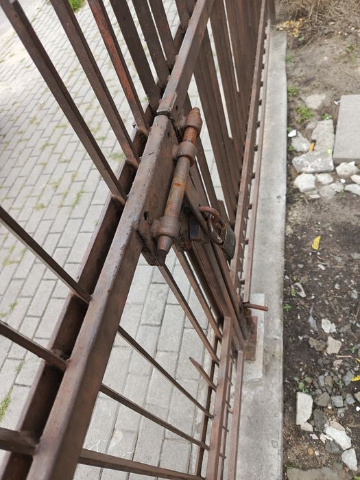 Ogrodzenie metalowe przęsła