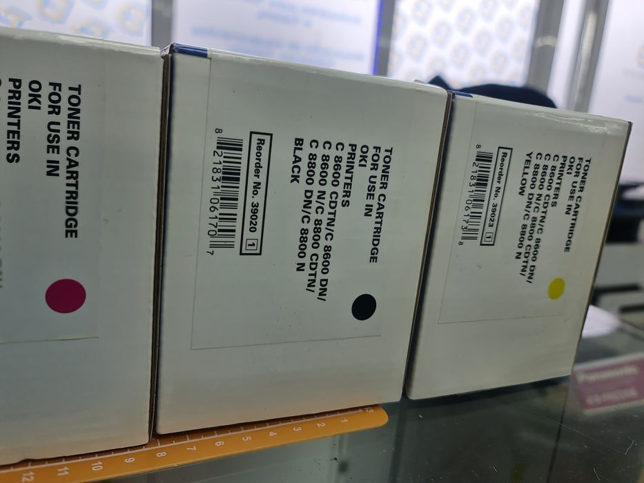 Conjnto Toners OKI 434.877.12/11/10/09 Pack 4 cores