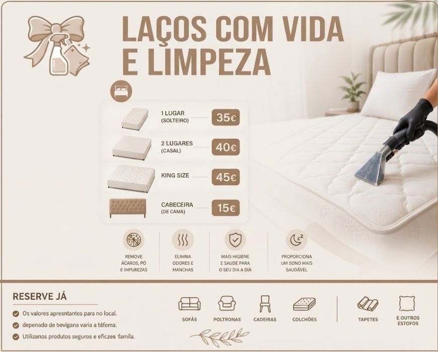 Limpeza Profissional de Sofás e Estofos ao Domicílio