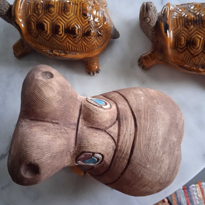 Bonecos em cerâmica