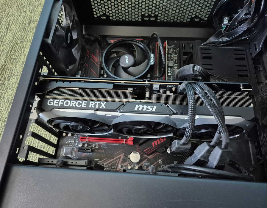 Komputer / RTX 4080 SUPER (Gwarancja) / Ryzen 5600X / 16GB / 2x SSD / Zestaw komputerowy