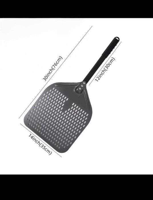 Pá de pizza perfurada profissional 35 cm – como nova