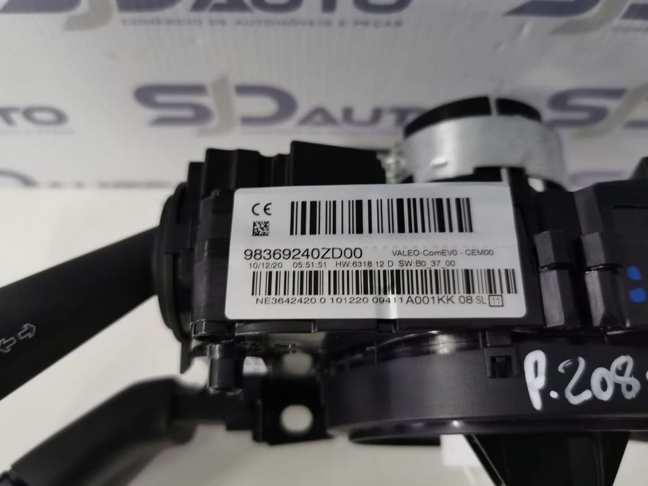Fita Airbag + Comutadores - Peugeot 208 / 2008 II (2020)