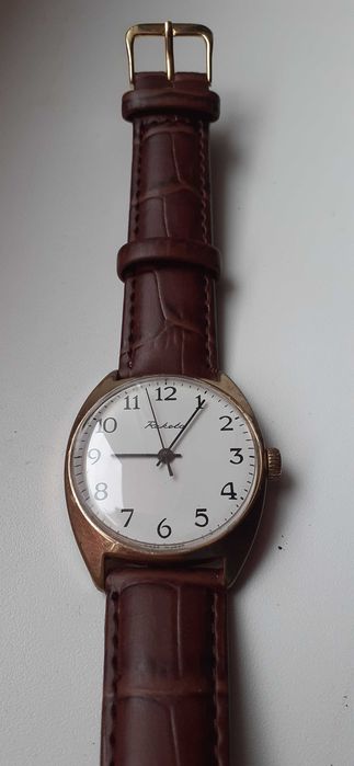 Zegarek Rakieta 17 Jewels pozłacany  VINTAGE.