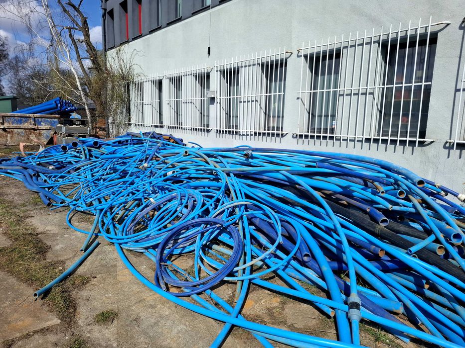 Rury do wody PE niebieskie