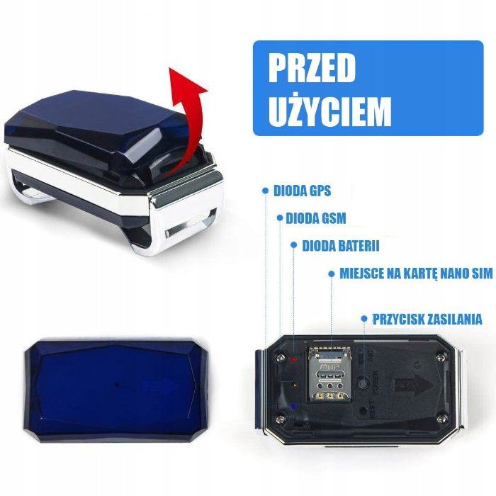 LOKALIZATOR GPS PSA KOTA OBROŻA polska aplikacja bez abonamentu