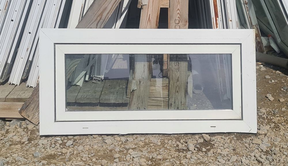 OKNA Używane 110x52 OKNO KacprzaK Plastikowe PCV Białe Lider Okna OLX