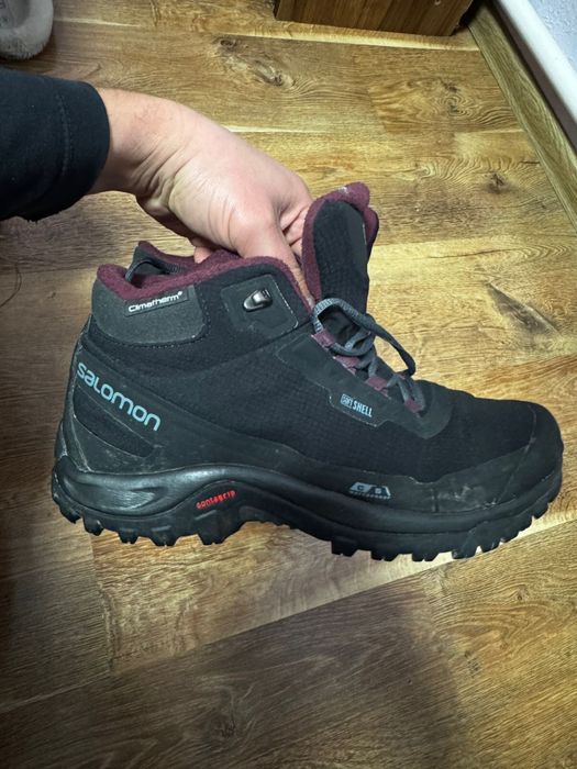 Ботинки Salomon SHELTER CS WP W L41110500 р.41 1/3 черный