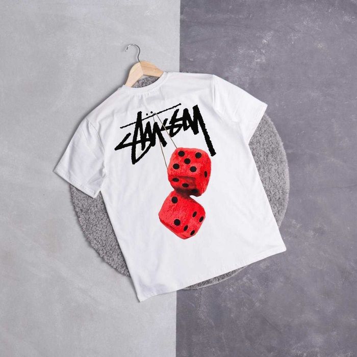 Футболка Stussy футболка стусси футболка stussy футболка с логотипом стусси футболка з логотипом stussy футболка на літо stussy