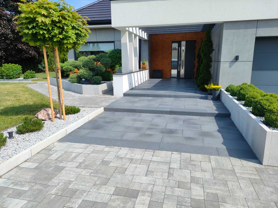 Brukarstwo, Kostka Brukowa, Ogrodzenia, Ogrody, Odśnieżanie