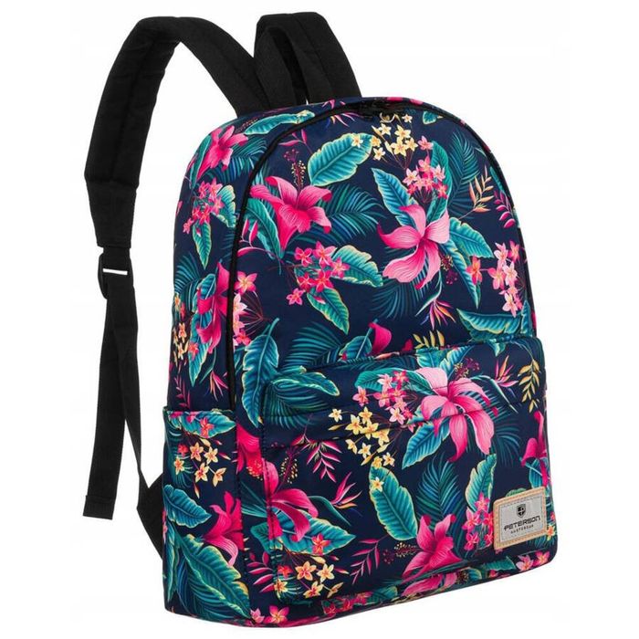 duży plecak damski z poliestru - peterson