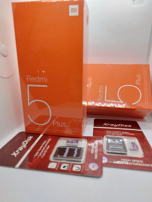 Xiaomi Redmi 5 Plus (4/64Gb+64) + подарунок. Запечатані