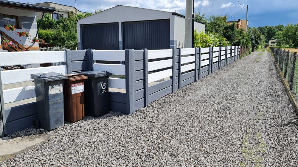 Ogrodzenia Betonowe, Panelowe 3D, Bramy furki z MONTAŻEM - DEMONTAŻEM