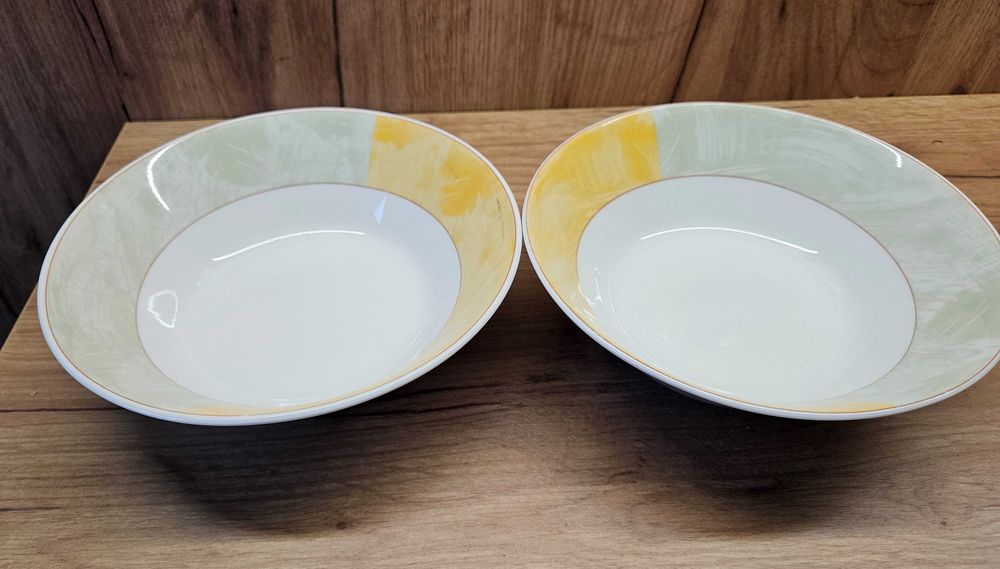 Komplet sałatkowy Lubiana z motywem liścia