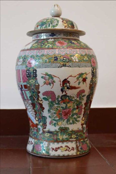 Jarrão de Porcelana Chinesa