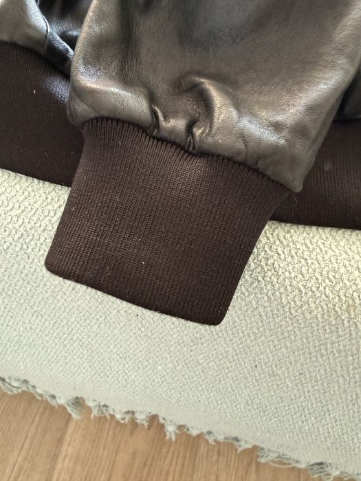 Шкіряна куртка Trussardi JEANS