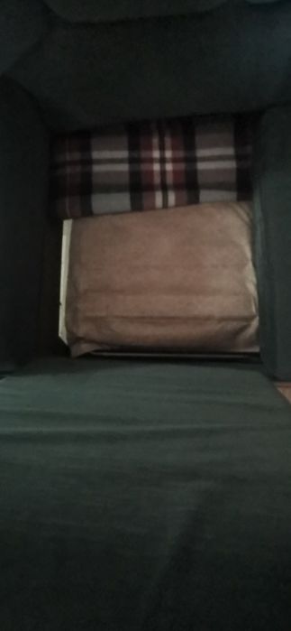 Sofá 3 lug. com Cama - Como Novo