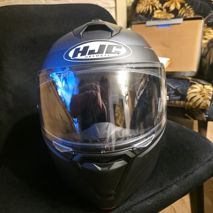 Kask HJC i90 szczękowy, rozm. [S 55-56], stan jak nowy, Pinlock