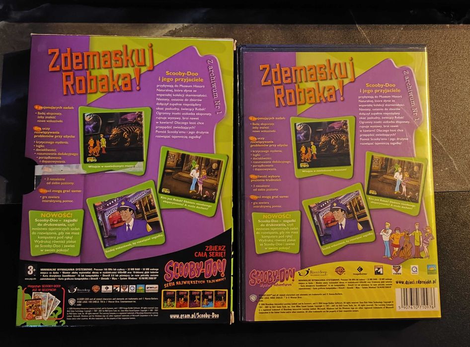 Gra PL PC Scooby Doo Seria Największych 1 Tajemnic Muzealna Draka