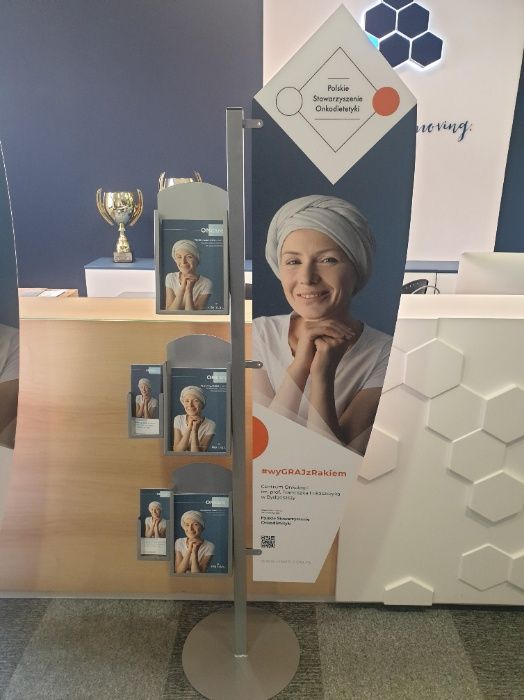 Stojak reklamowy na ulotki, stand reklamowy, prezenter