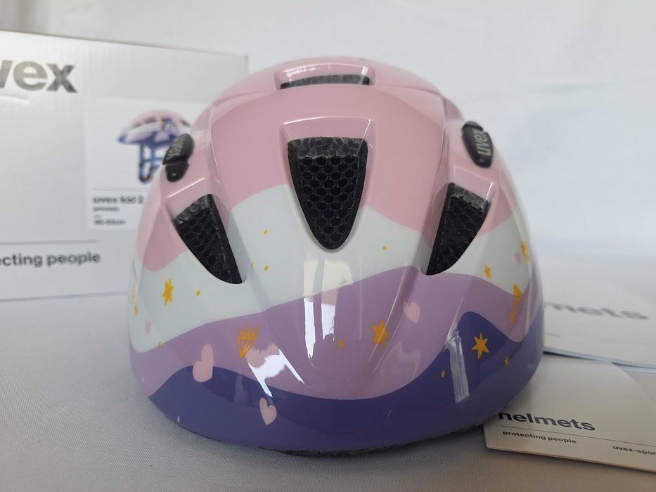 Kask rowerowy dziecięcy Uvex Kid 2 Princess XS/S 46-52cm