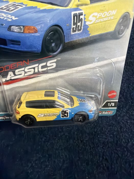 Hot wheels premium honda civic wg spoon modern classics