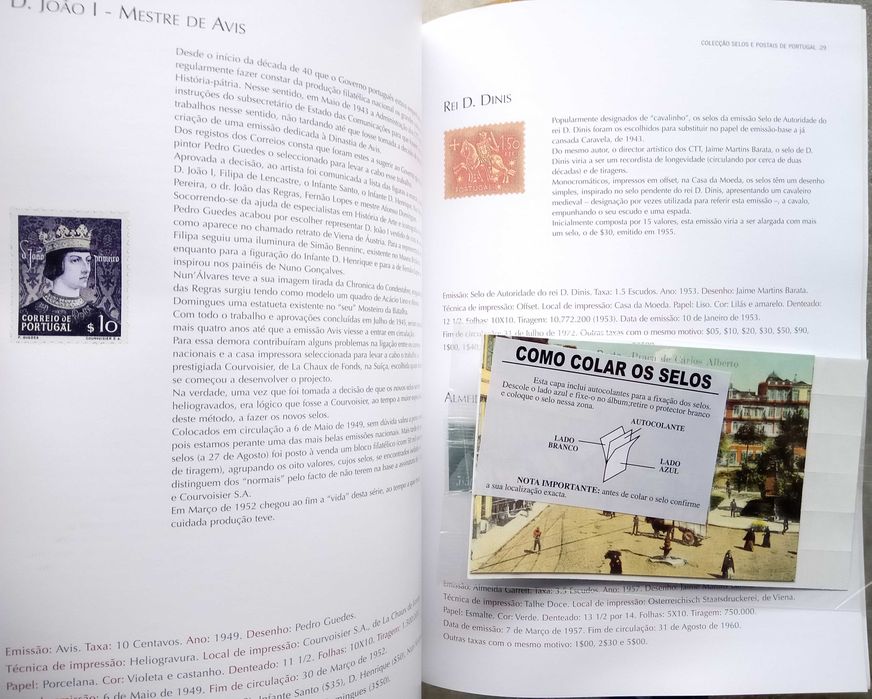 Portugal - - - Caderneta vazia de Selos - - - - - Selos