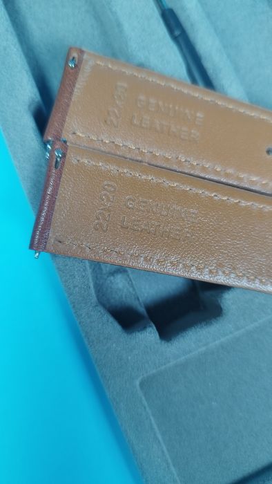 Bracelete de relógio de couro