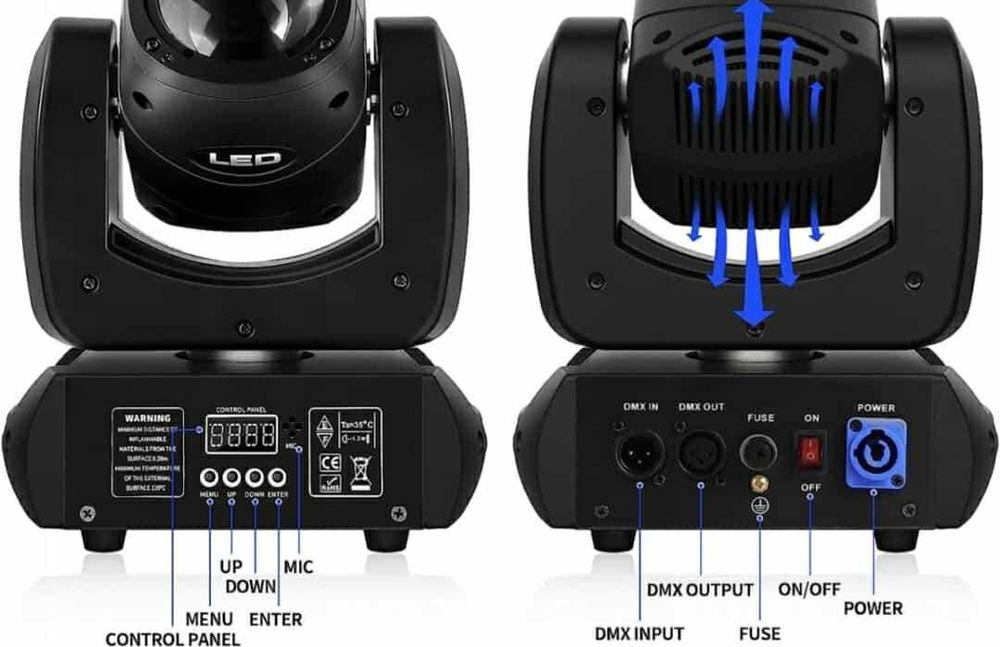 Lampa sceniczna Moving Head BEAM ZQ02021