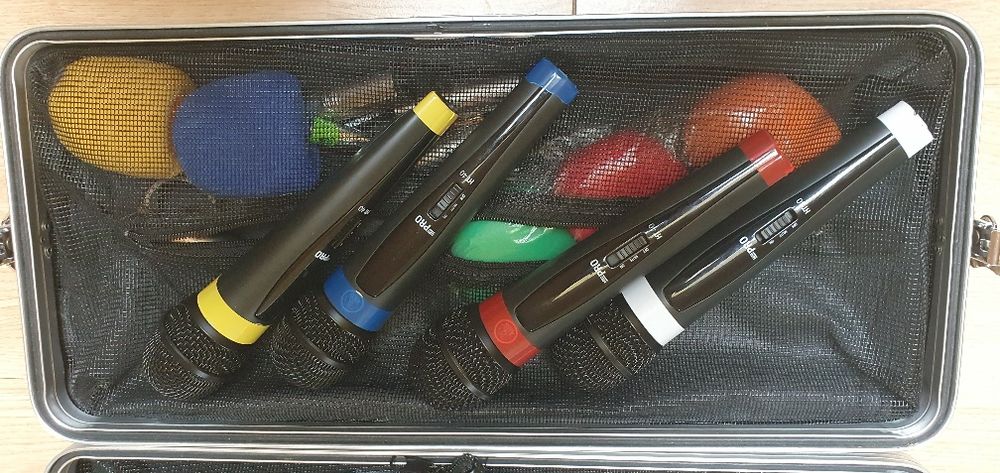 ZESTAW mikser cyfrowy MIDAS MR18 + 2x AKG WMS-40 MINI 4 MIKROFONY