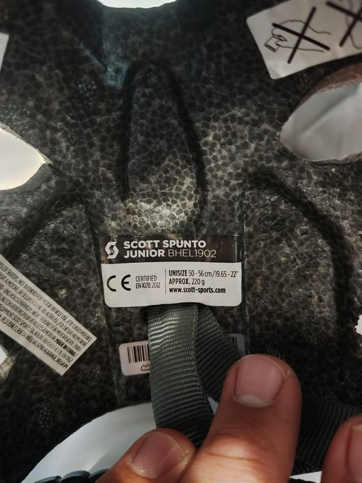 Kask rowerowy  SCOTT dla dziewczynki  50-56