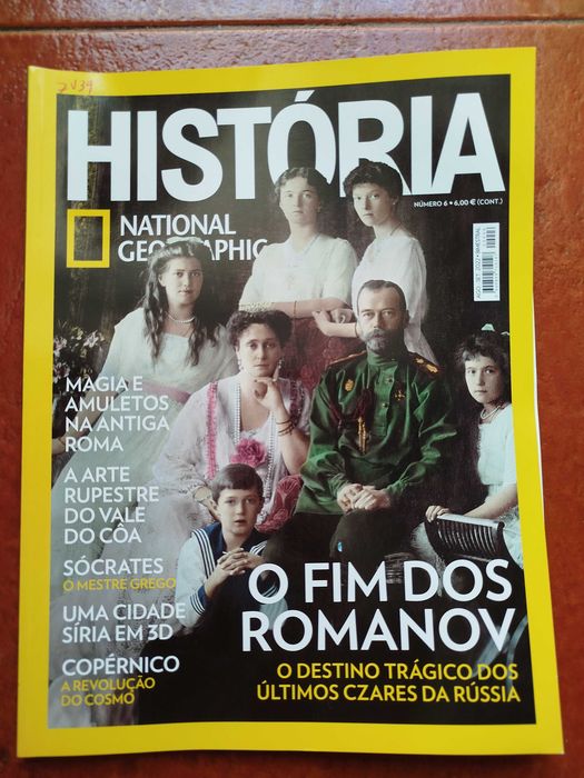 National Geographic História, números 6-10 [portes incluídos]