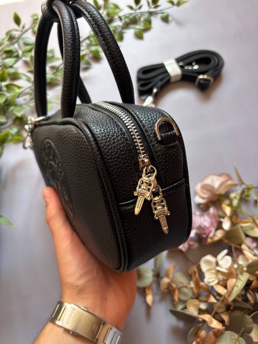 Без Предоплат ‼️ Сумка  Chrome Hearts Чорний колір Екошкіра