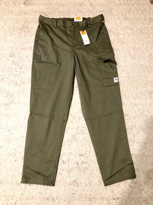 Timberland Powered by Outlast Spodnie Męskie Khaki W34 L32 Nowe z metką