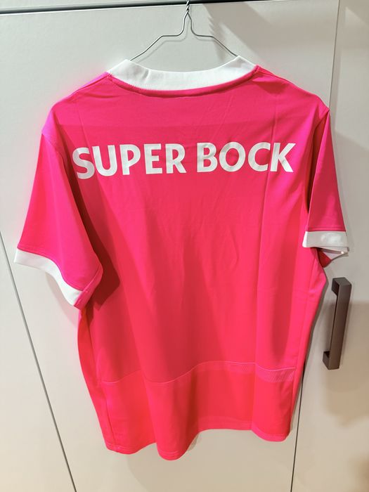 Camisola sporting rosa ultimo modelo